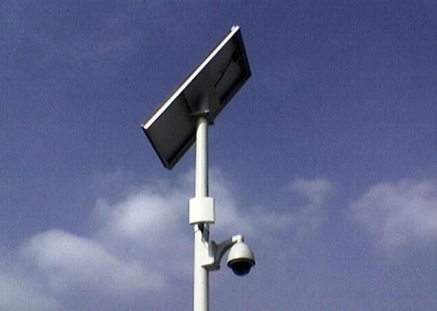棗莊小型太陽能監(jiān)控桿銷售電話 山東圖景照明工程供應