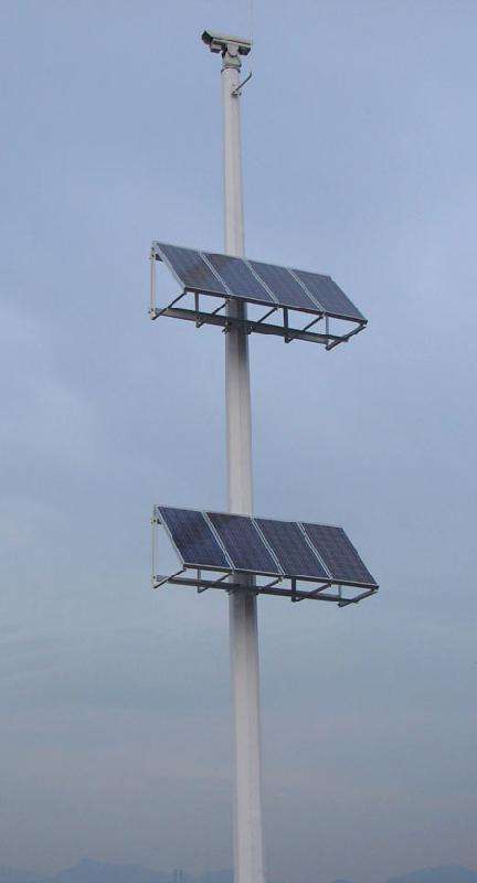 天水光伏太陽能監(jiān)控桿銷售電話 山東圖景照明工程供應